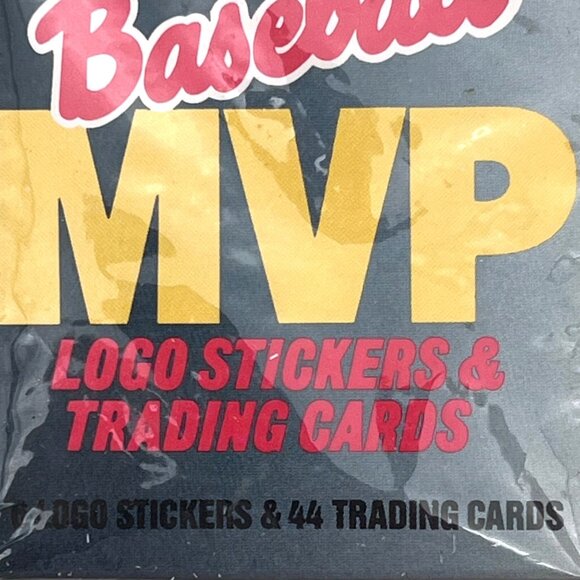 1990 Fleer Baseball MVP Limited Edition Logo Stickers & Trading Cards Toys R Us - Picture 10 of 16